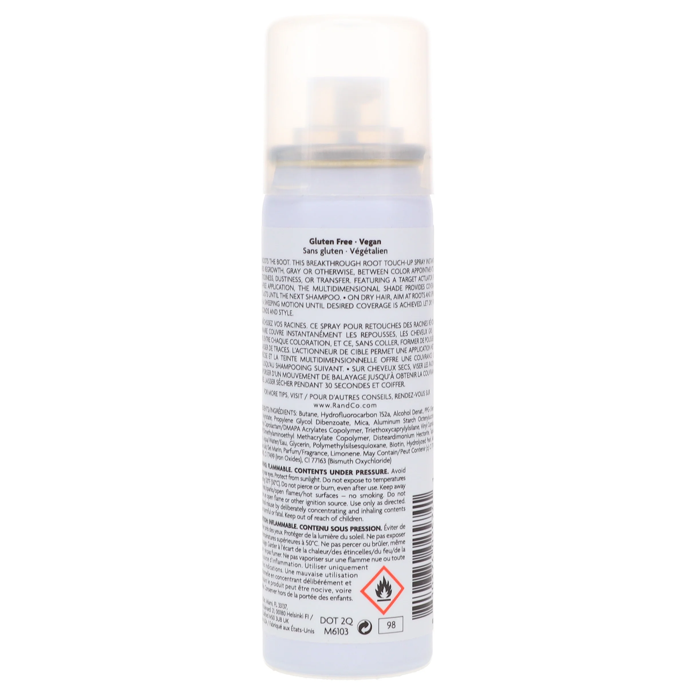 R+CO Bright Shadows Root Touch-Up Spray Red 1.5 oz 2 Pack