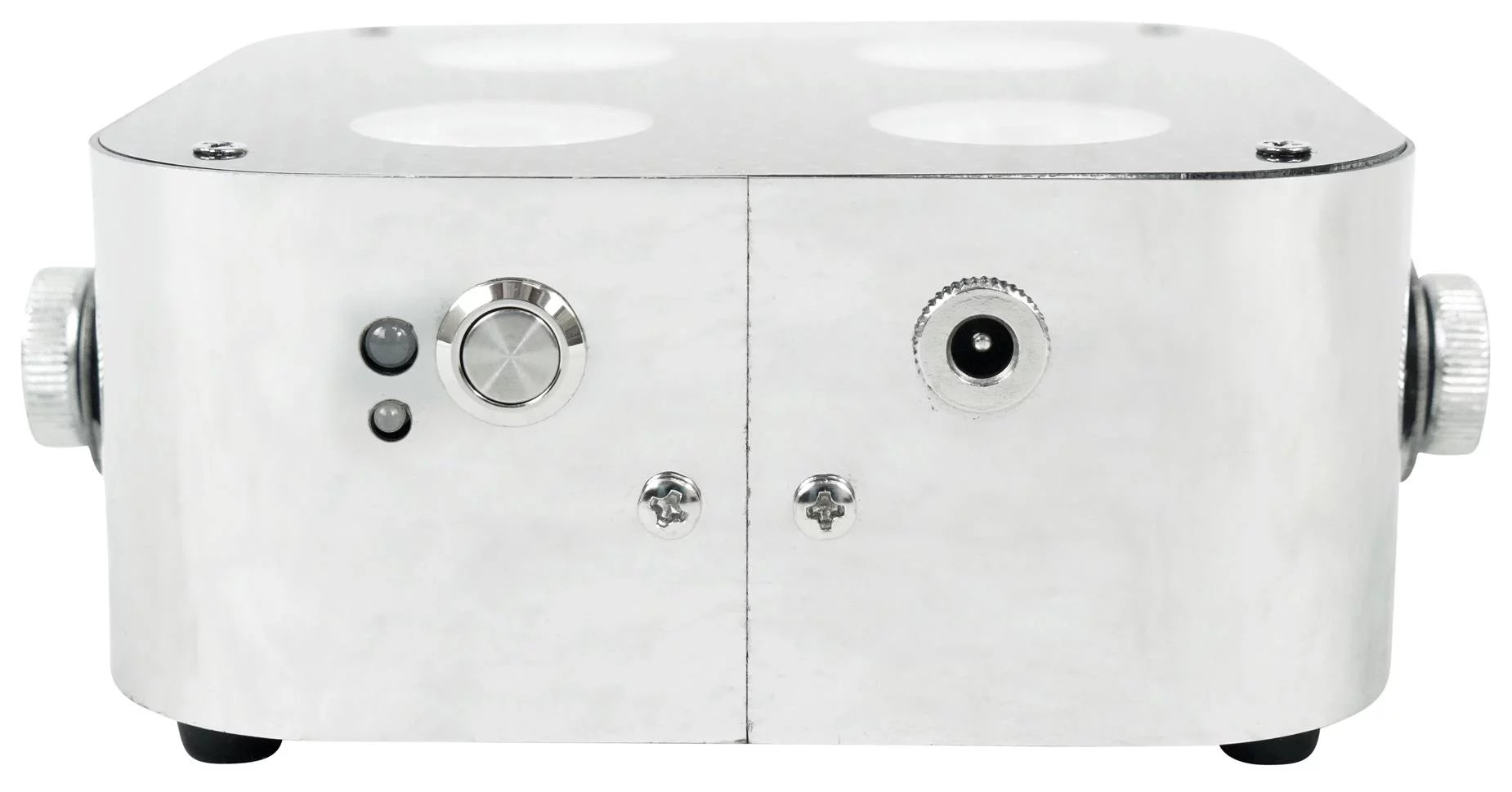 (3) Rockville MINI RF4 RGBWA+UV DMX DJ/Party LED Wash Lights+4-Ch. RF Par Remote