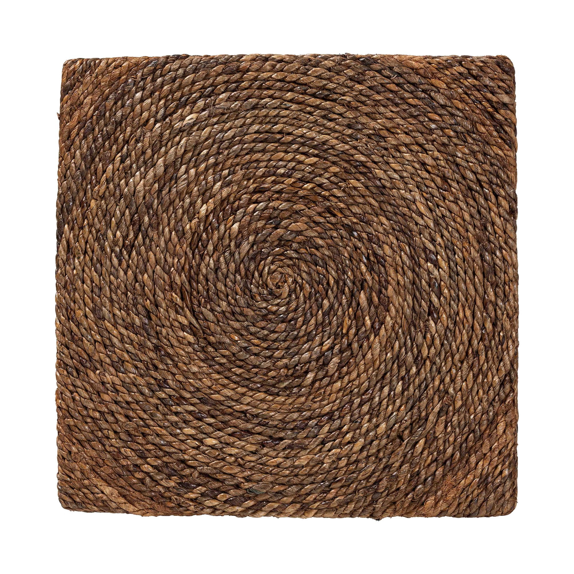 bali & pari Verino Boho End Table, Square, Espresso Brown