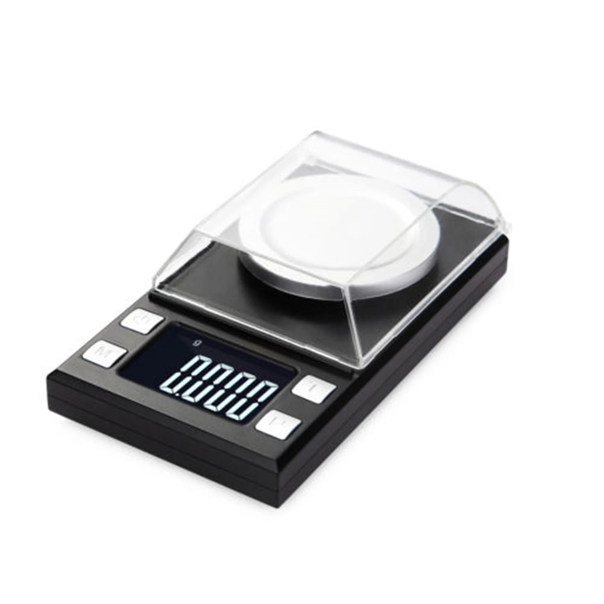 Aunavey 100 x 0.001g Digital Milligram Pocket Scale Jewelry Scale with 50g Calibration Weights