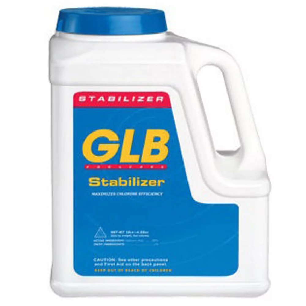 GLB Pool and Spa Products 71273 4-Pound Chlorine Stabilizer