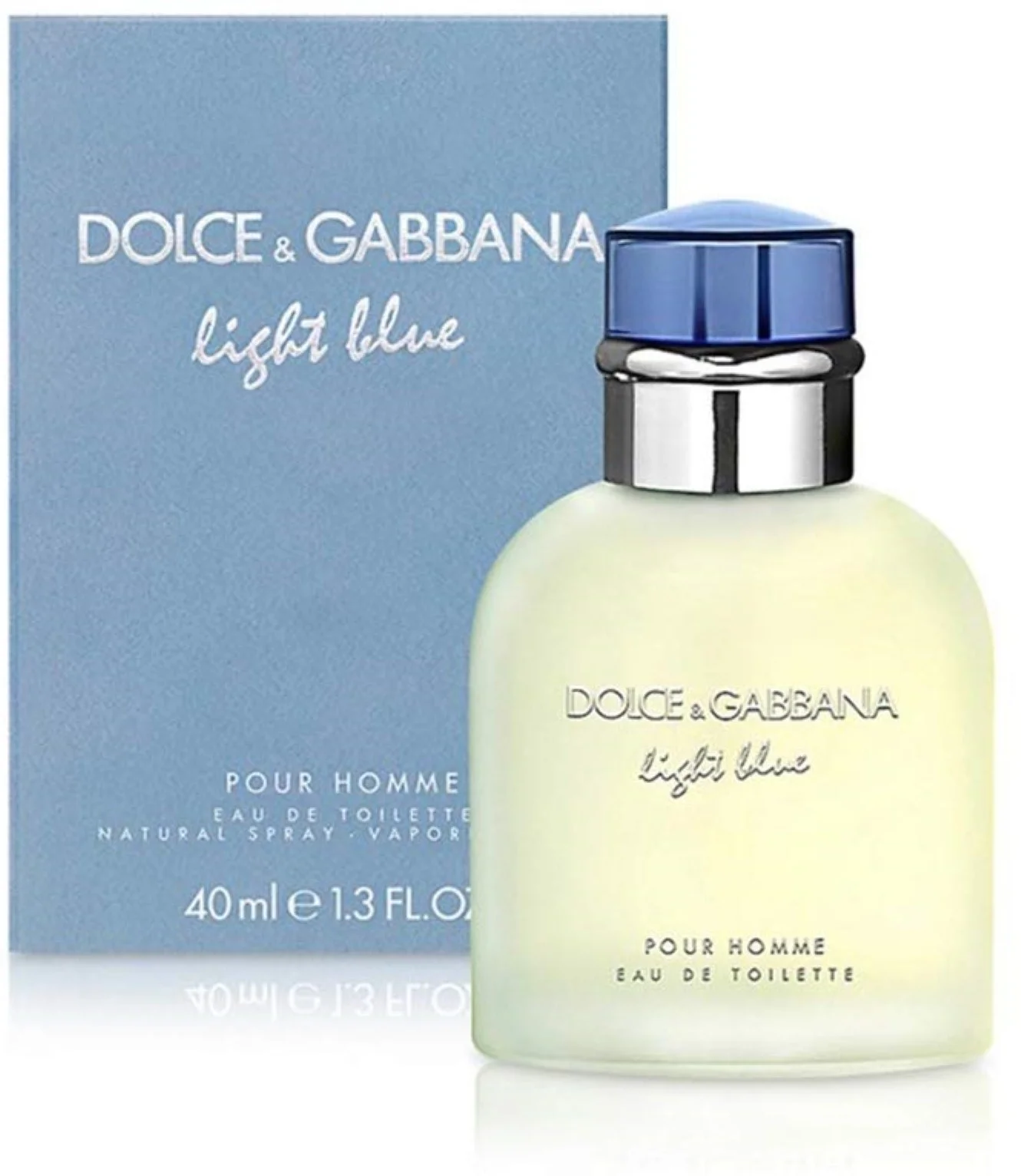 Dolce & Gabbana LIGHT BLUE by Dolce & Gabbana EDT SPRAY for Men 1.3 oz (Pack of 6)