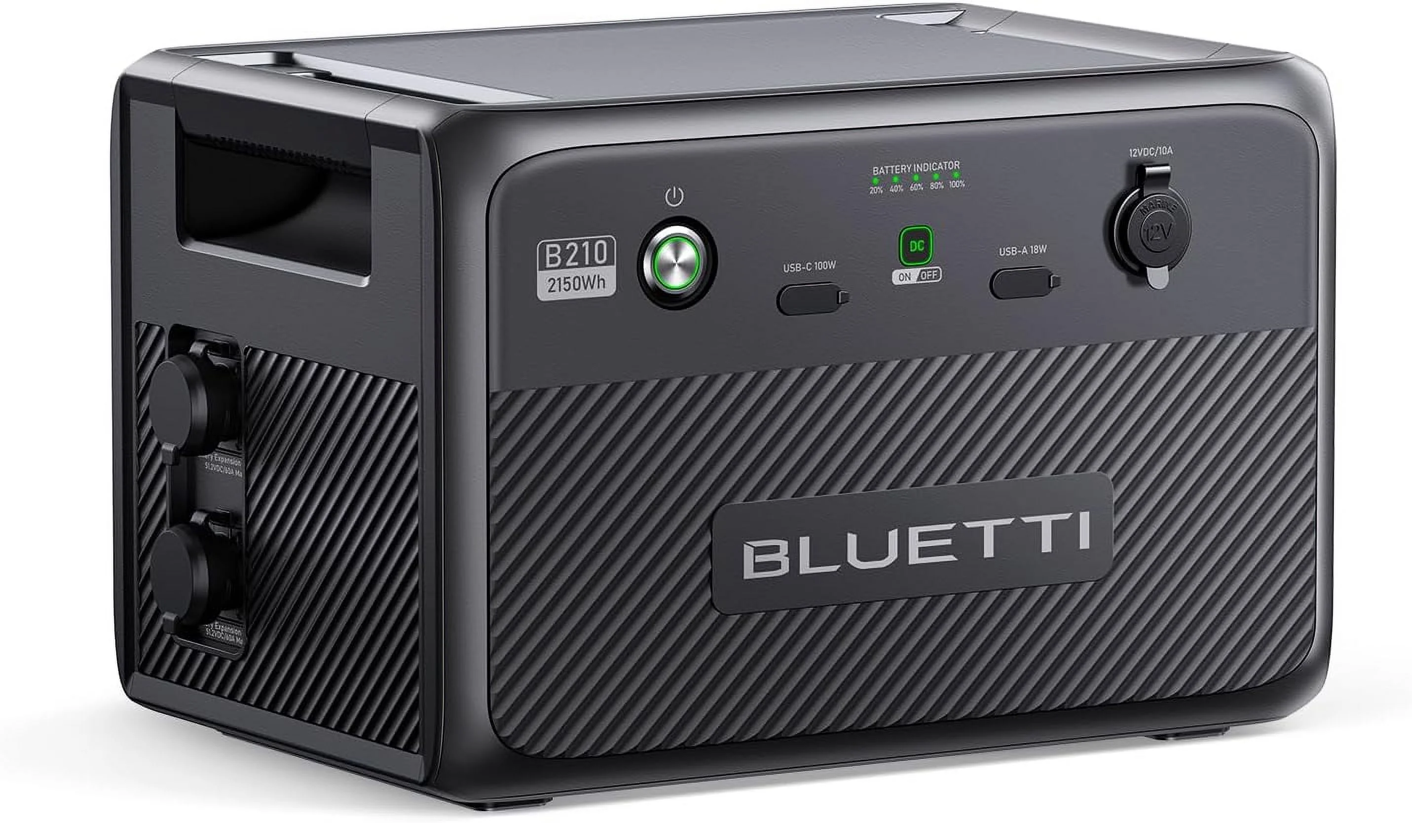 BLUETTI Expansion Battery B210, 2150Wh LiFePO4 Solar Generator for Power Station AC240/AC200L