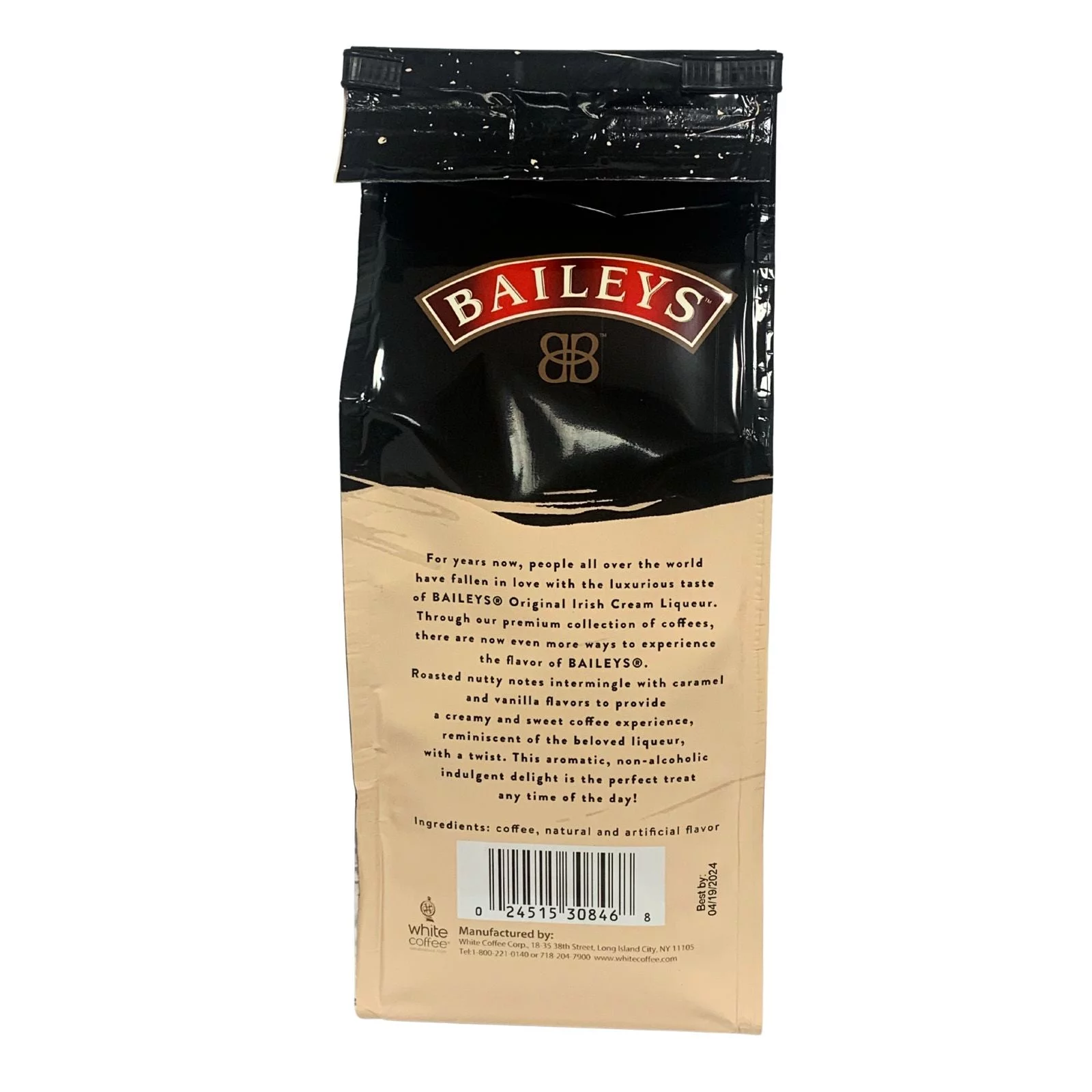 Baileys Irish Cream Hazelnut Flavored Non Alcoholic Ground Coffee - 10 Ounce (2 pack)