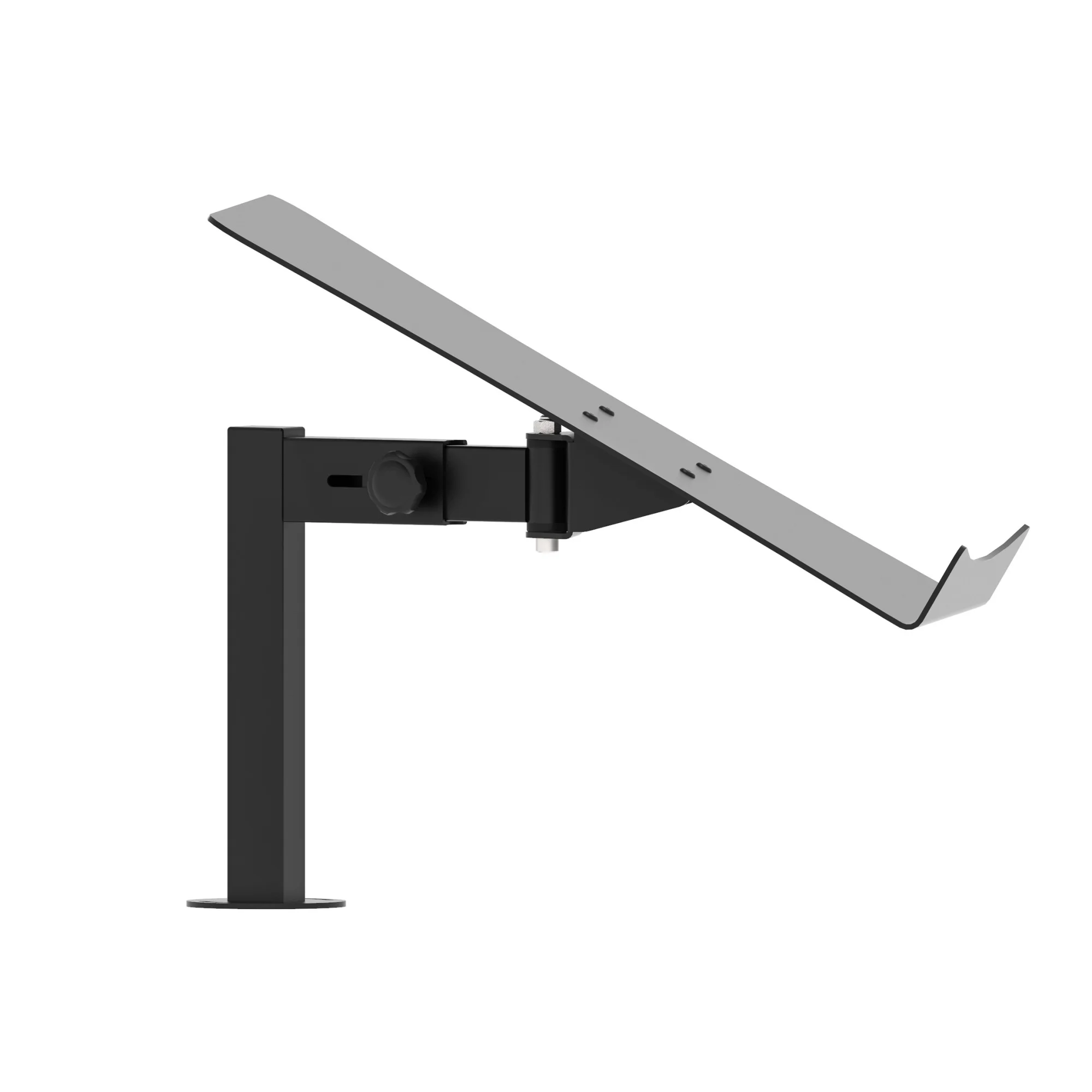 ProX XFH-B3CDJS BL Black Universal CDJ Player Mounting Stand for B3 DJ Table Workstation by Humpter