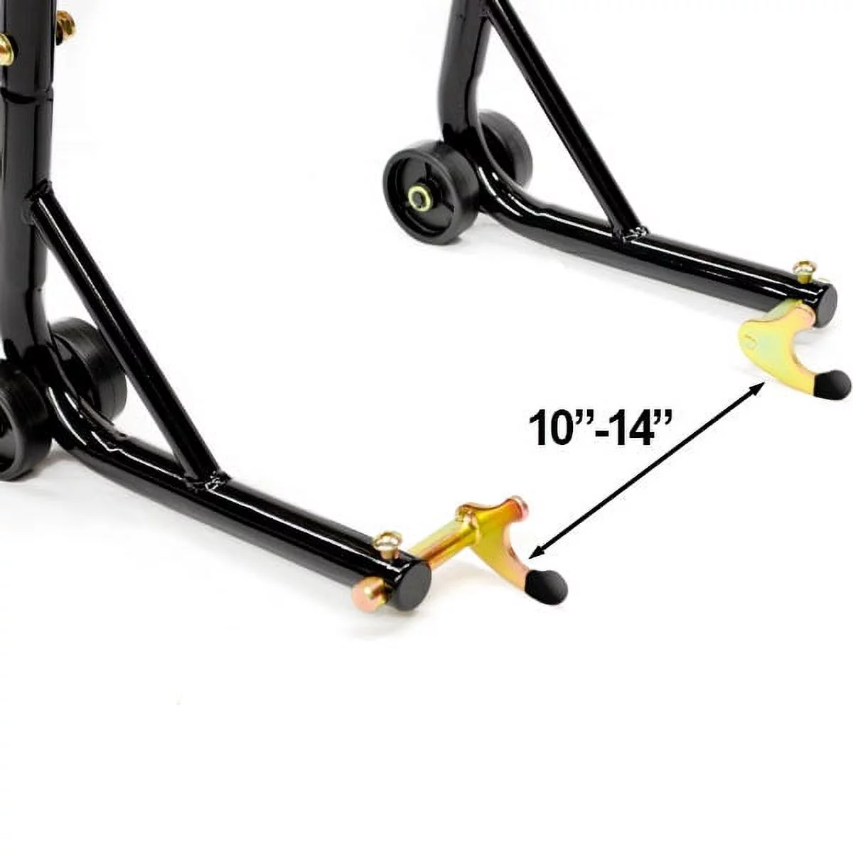 Motorcycle Front+Rear Dual Lift Stand - w/ Spools Compatible with Honda RC51 (RVT1000R) 2000-2006
