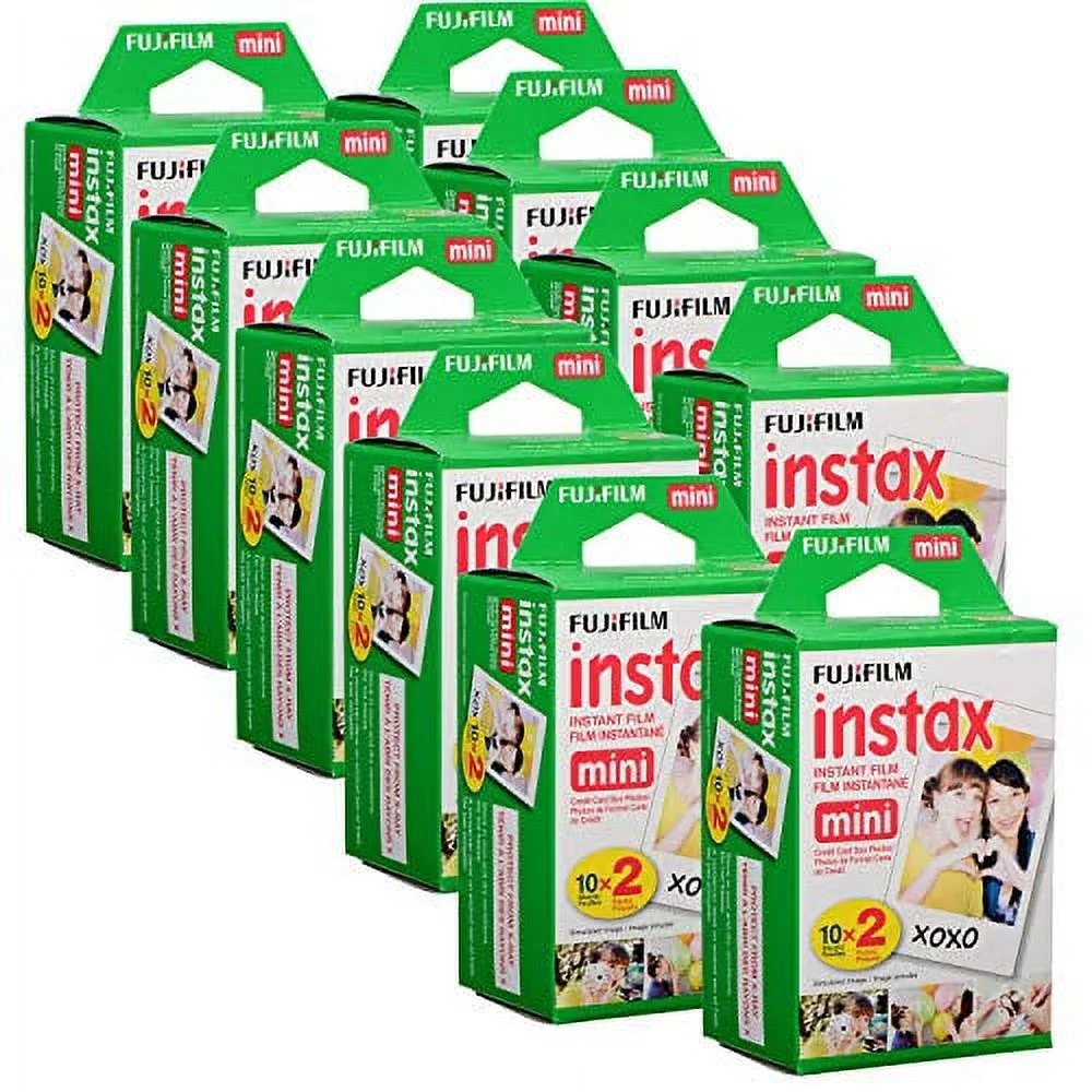 Fujifilm Instax Mini Twin Film Pack (Ten Pack) 10-Pack (200 Exposures)