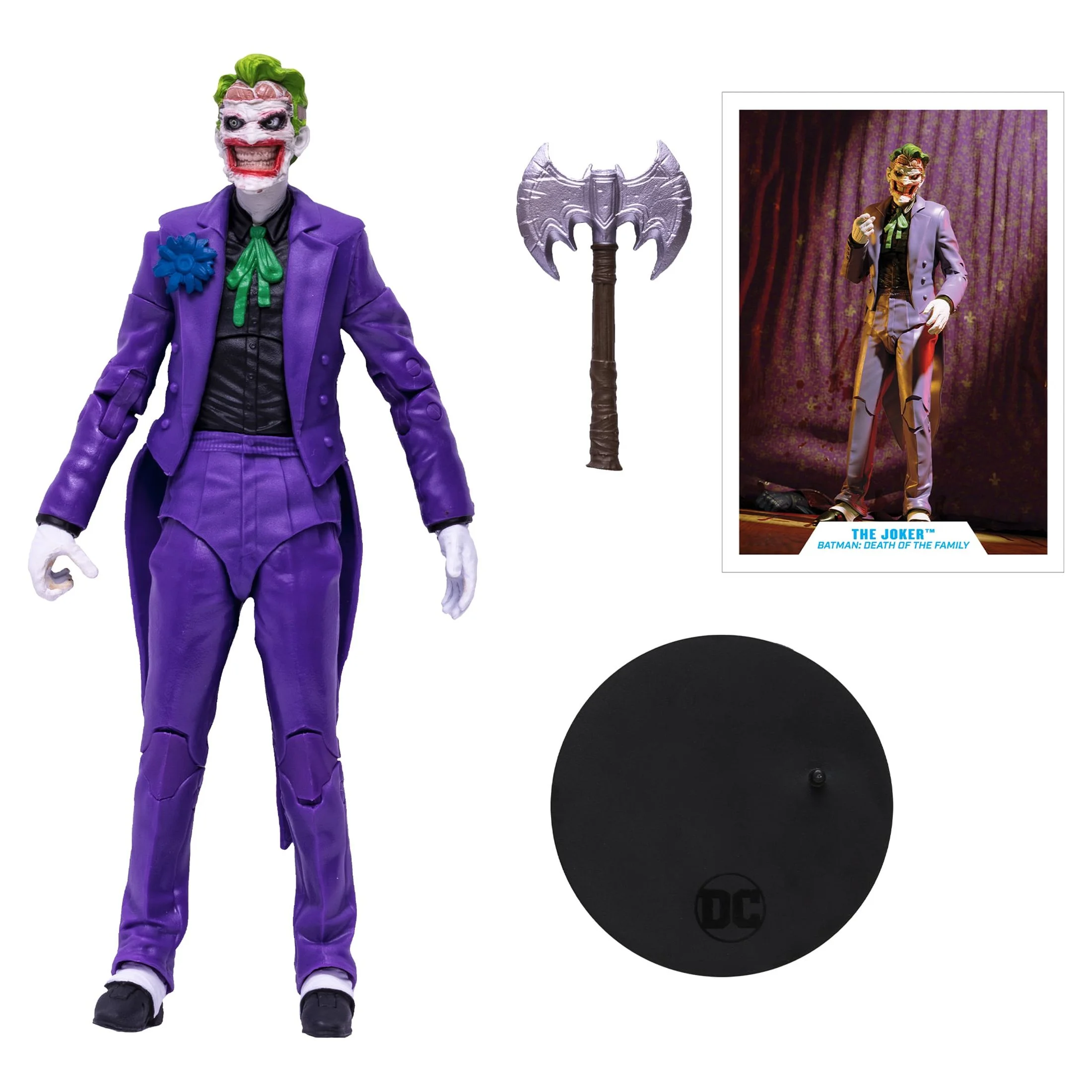 DC Multiverse The Joker-Death of the Family Action Figure Gold Label 7