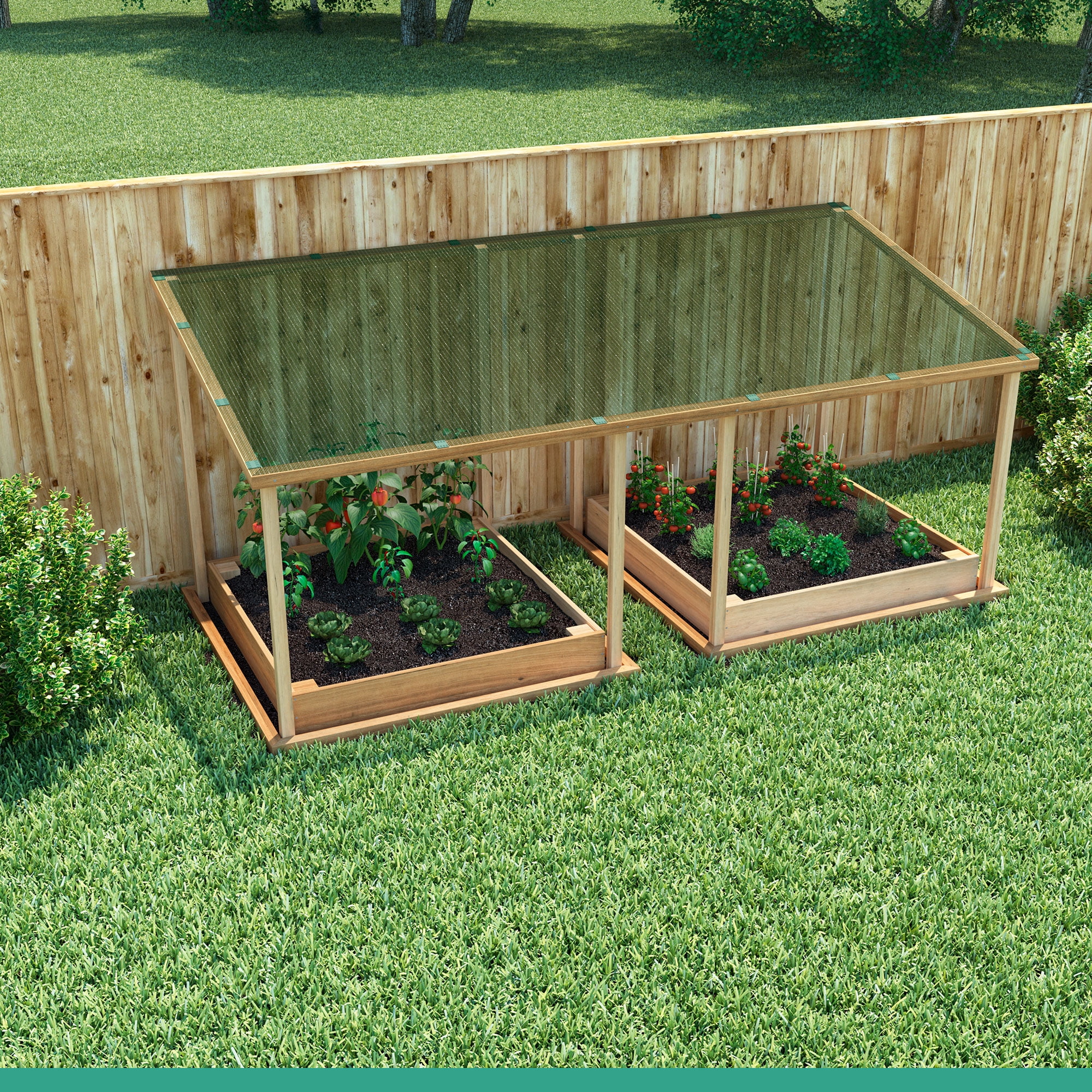 Coolaroo Knitted Shade Fabric; 30 Percent UV; 6'x15' Rolls; Rainforest