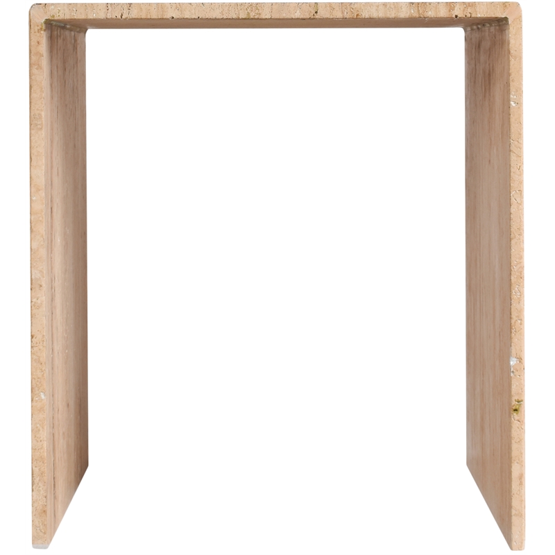 Meridian Furniture Lucca Beige End Table