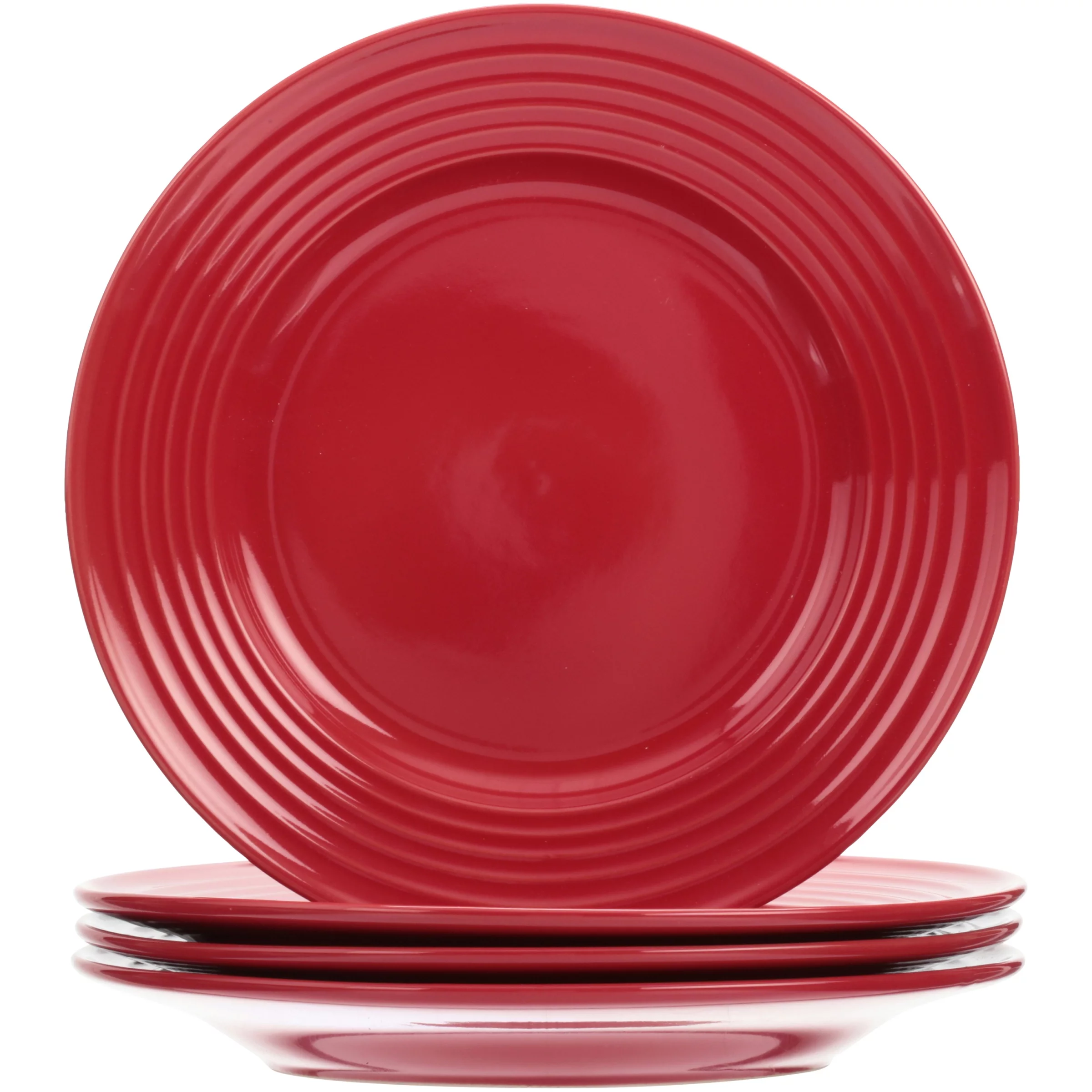 Gibson Home Stanza Red 16-Piece Dinnerware Set