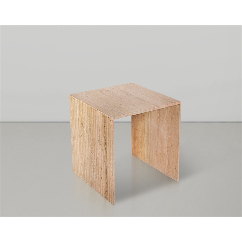Meridian Furniture Lucca Beige End Table