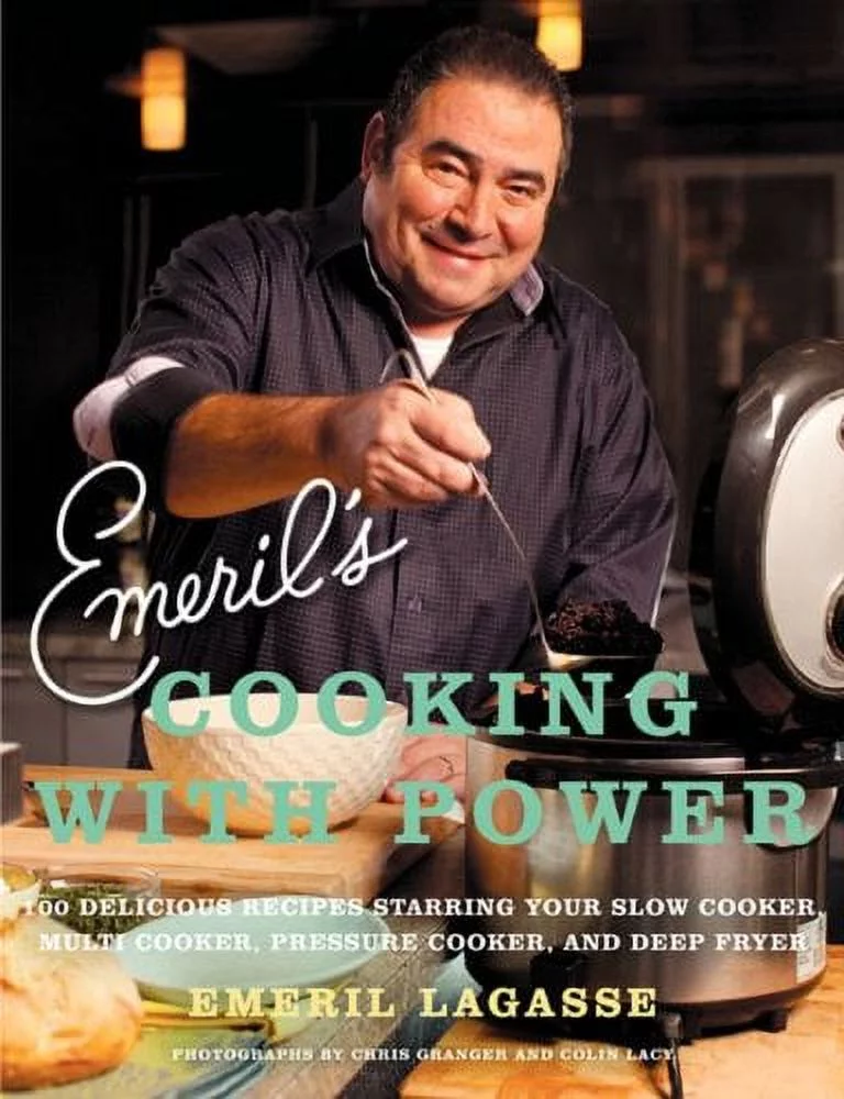 Pre-Owned Emeril's Cooking with Power: 100 Delicious Recipes Starring Your Slow Cooker, Multi Cooker, Pressure Cooker, and Deep Fryer Paperback