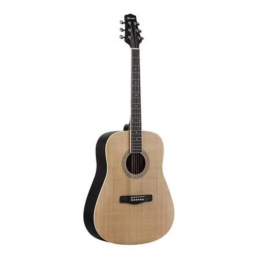 B20DNT Beginner Dreadnought Acoustic Guitar Pack, Natural