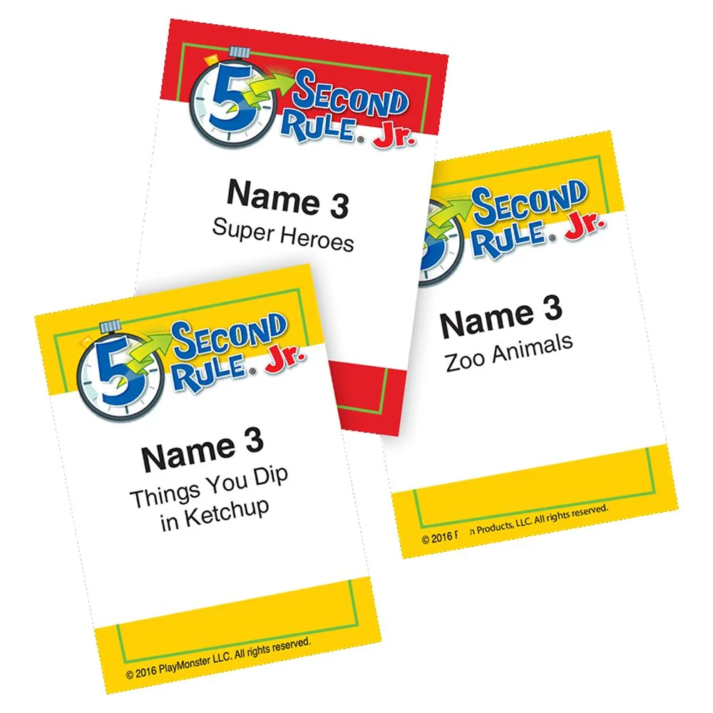 5 Second Rule Jr. Party Game, by PlayMonster