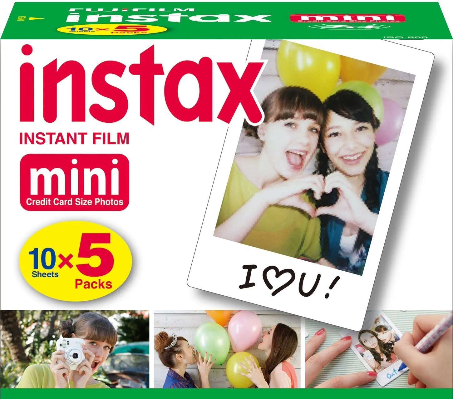 Fujifilm Instax Mini Instant Film (200 Sheets)