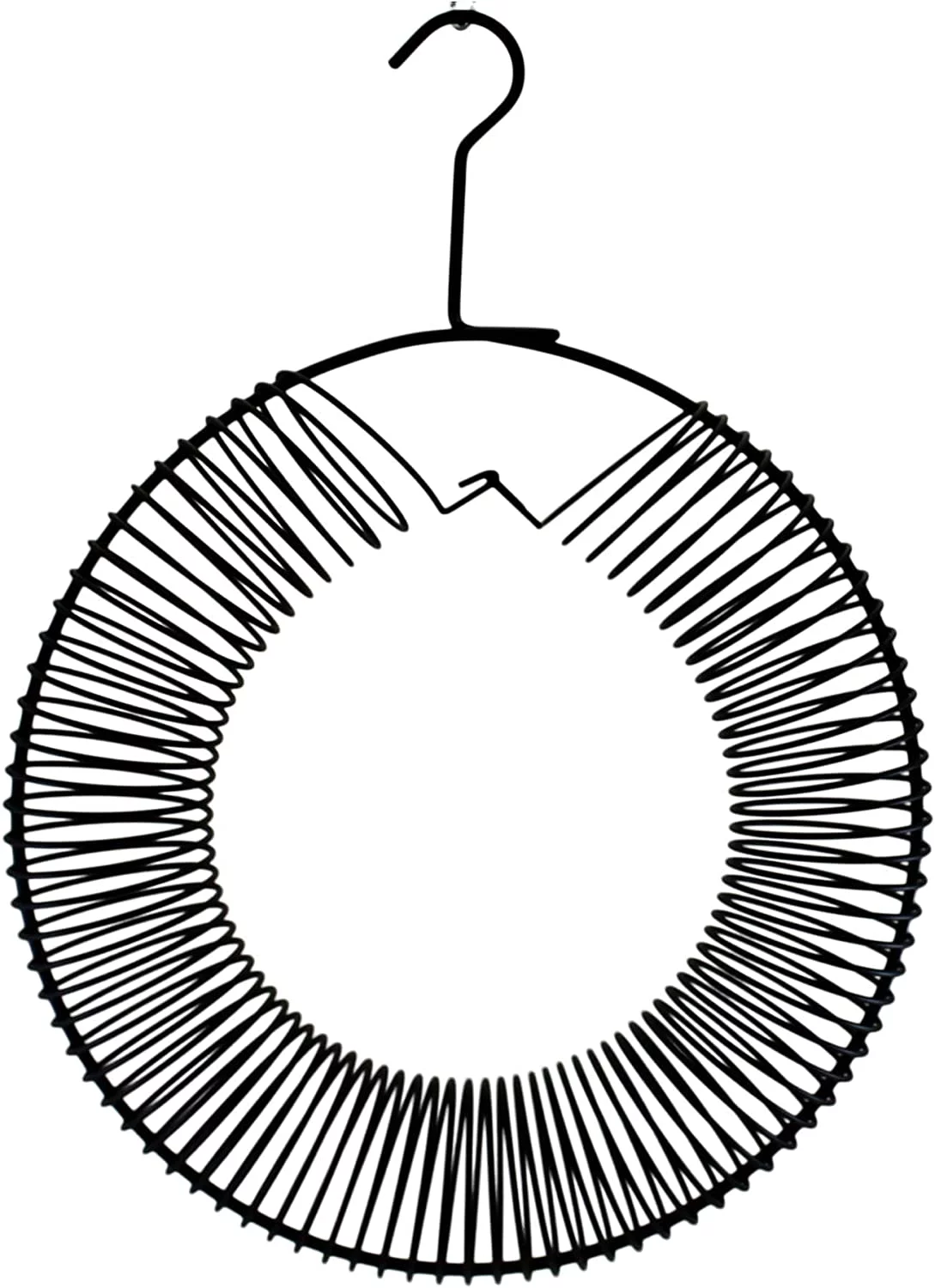 Songbird Essentials Bird Feeder Squirrel Feeder Whole Peanuts Wreath Black