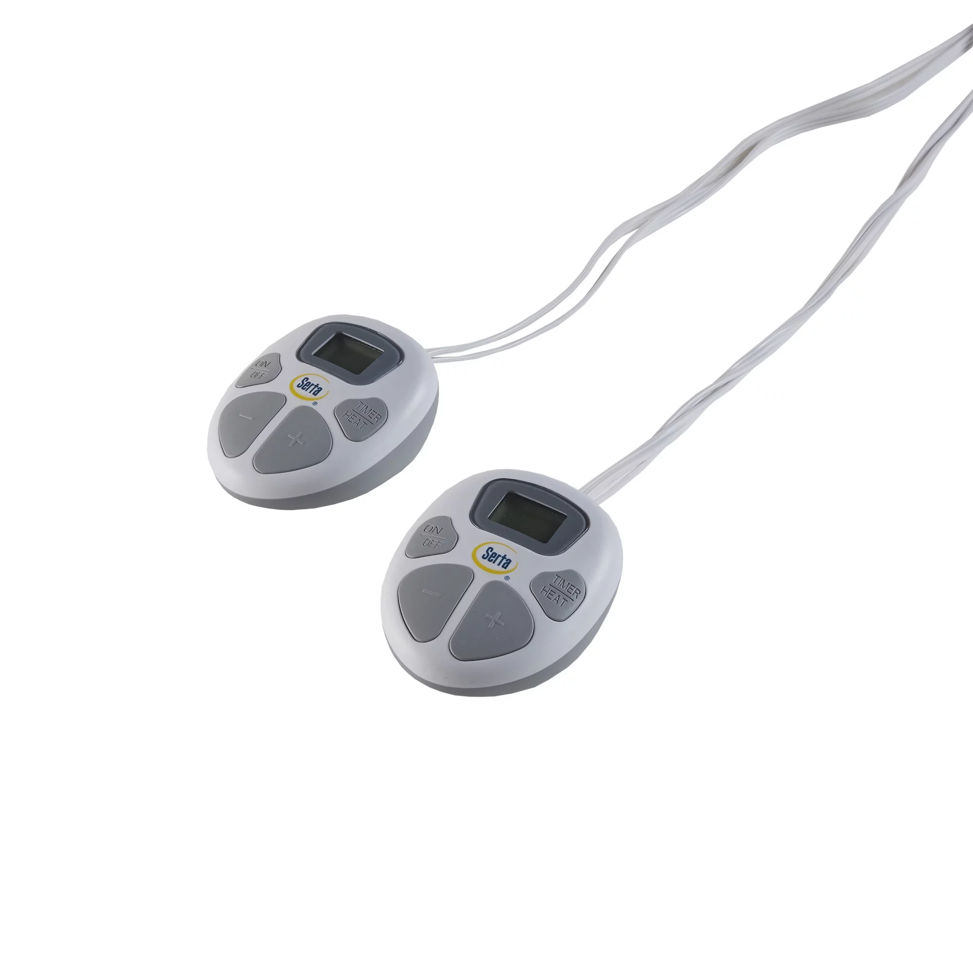 Serta Ribbed Micro Fleece Heated Blanket, Queen, Tan