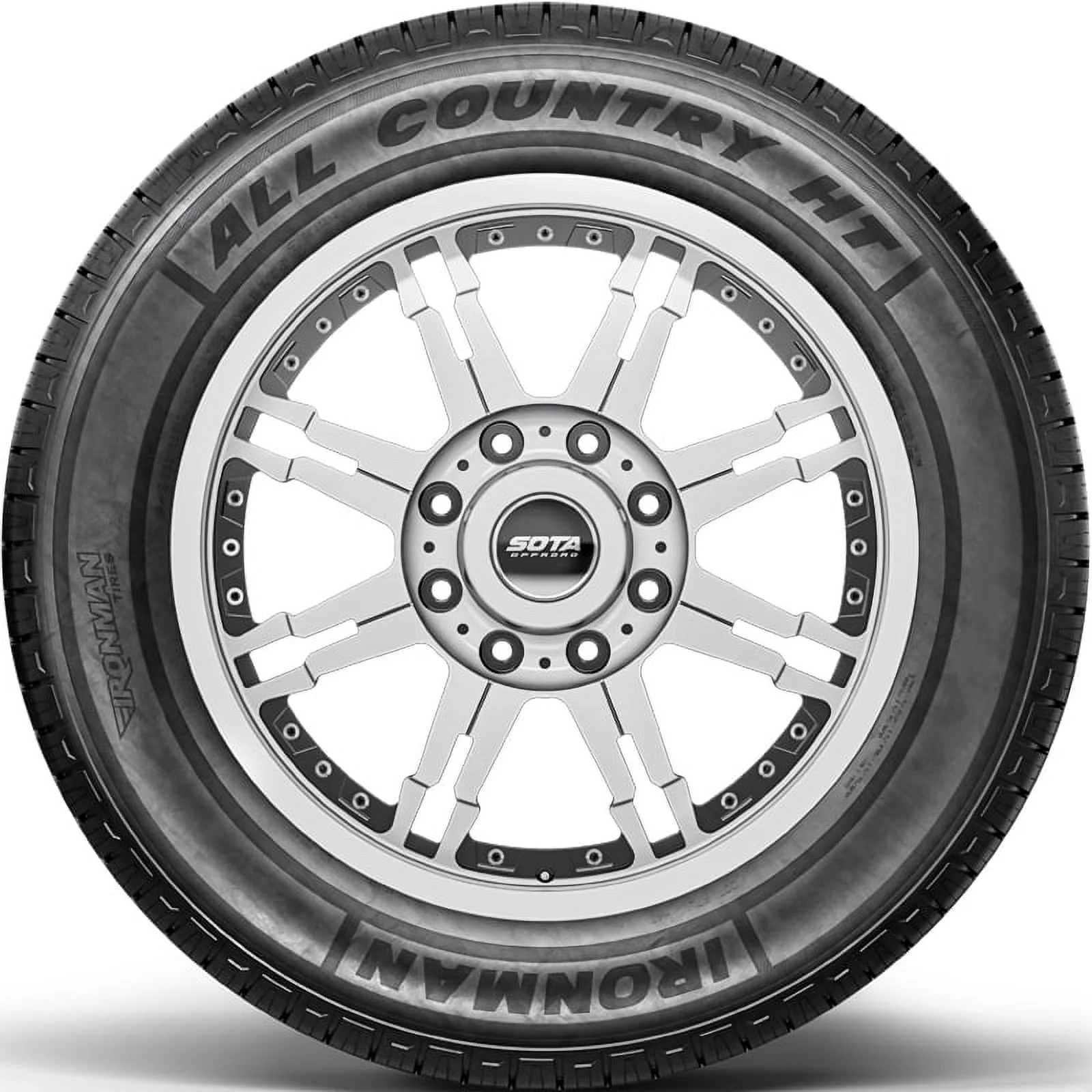 Tire Ironman All Country HT LT 265/75R16 Load E 10 Ply Light Truck