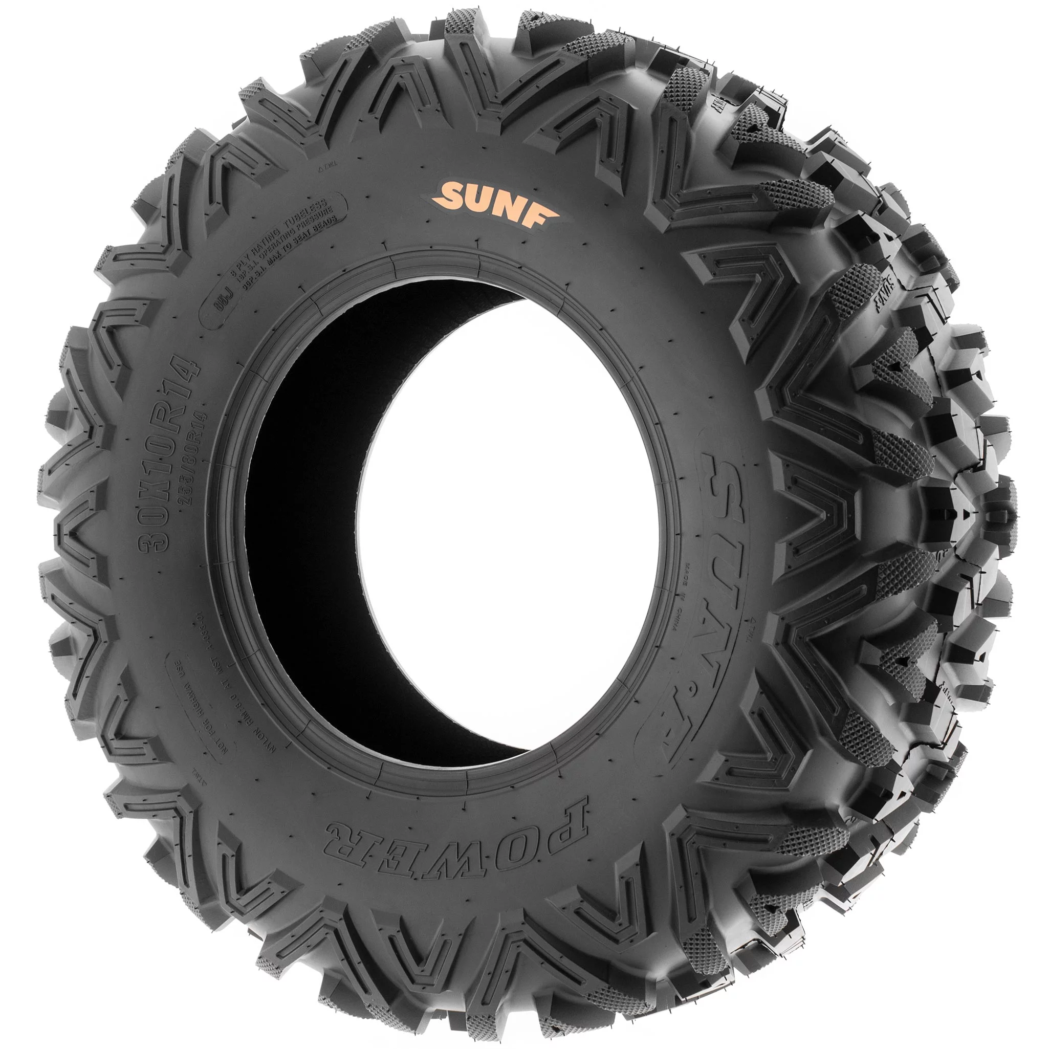 SunF All Terrain ATV UTV Tires 28x9-12 28x9x12 6 PR A033 (Pair of 2)