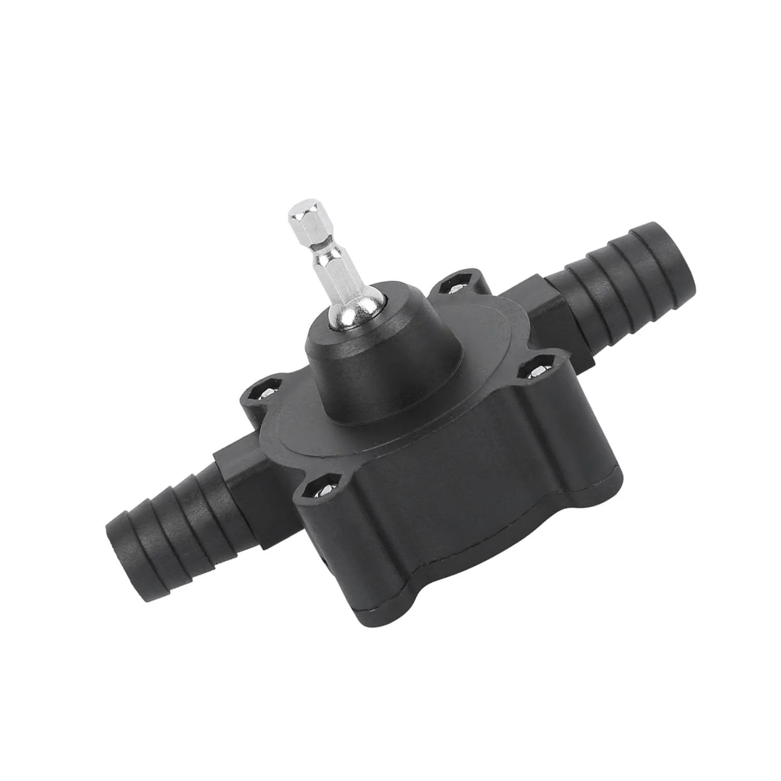 Goldmeet Hand Electric Drill Pump Self Priming Fluid Water Transfer Mini Portable Centrifugal Pump