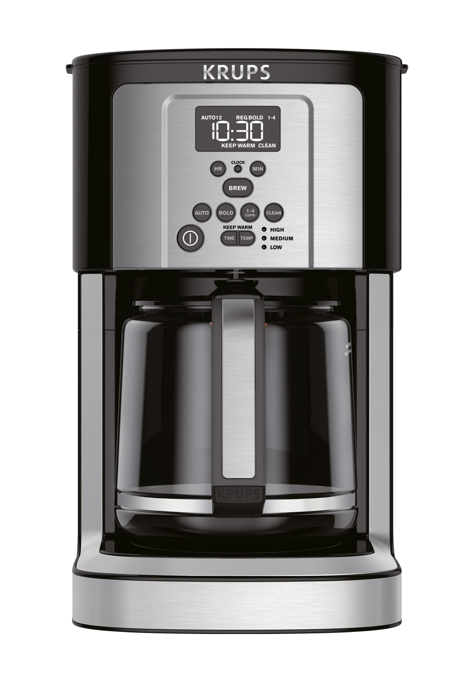Krups Ec324 14-Cup Thermobrew Programmable Coffee Maker with Thermobrew Technology