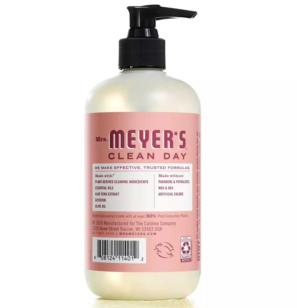 Mrs. Meyer's Rose Kitchen Set, Dish Soap, Hand Soap, Multi-Surface Cleaner, 1 CT