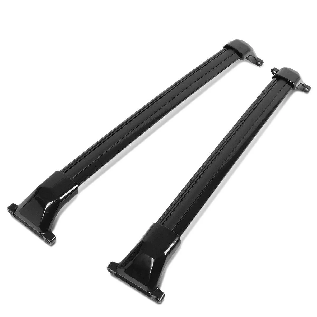 Geelife For GMC 2017-2020 Acadia Glossy Cargo Baggage Luggage Roof Rack Rail Cross Bars