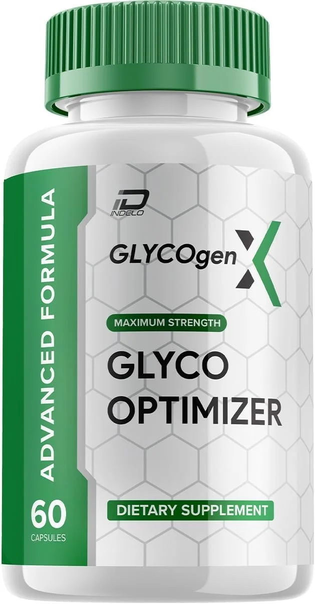 GlycogenX Glyco Optimizer Capsules Supplement - GlycogenX Optimizer Advanced Formula, Glycogen X Supplement, GlycogenX Booster Reviews, Maximum Strength Glycogen Supplement 1 Pack - 60 Capsules