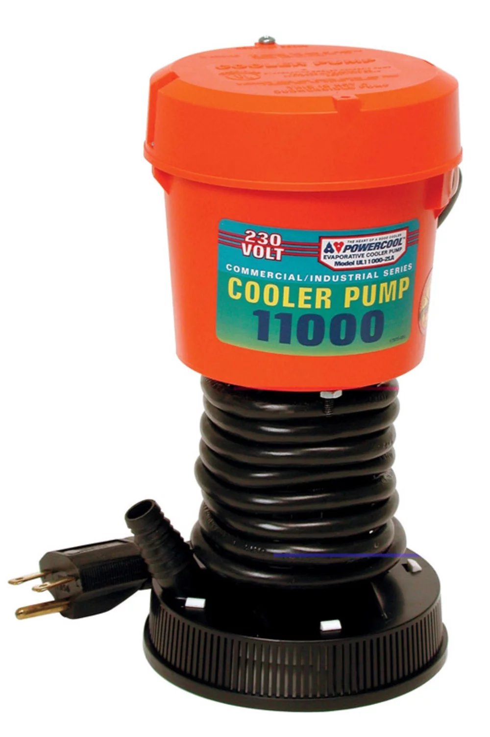 4002689 COOLER PUMP11000/230V LA Dial Powercool Orange Plastic Evaporative Cooler Pump (Pack of 1)