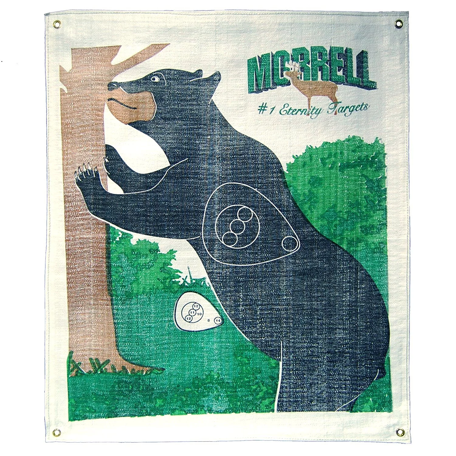 Morrell Polypropylene Archery Target Face, Standing Bear