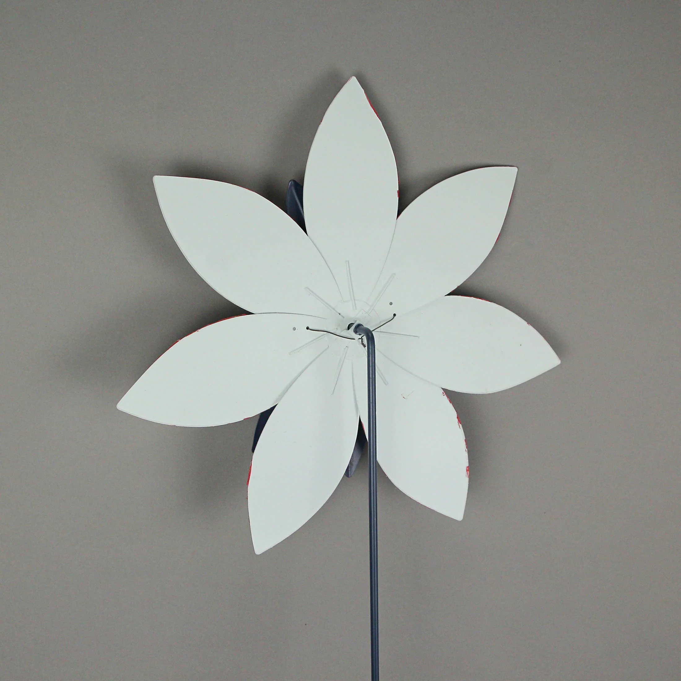 Things2Die4 Stars & Stripes Red White Blue Metal Kinetic Wind Spinner