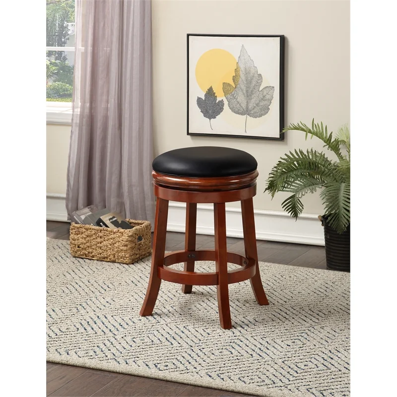 Boraam Backless Swivel Counter Stool - Cherry