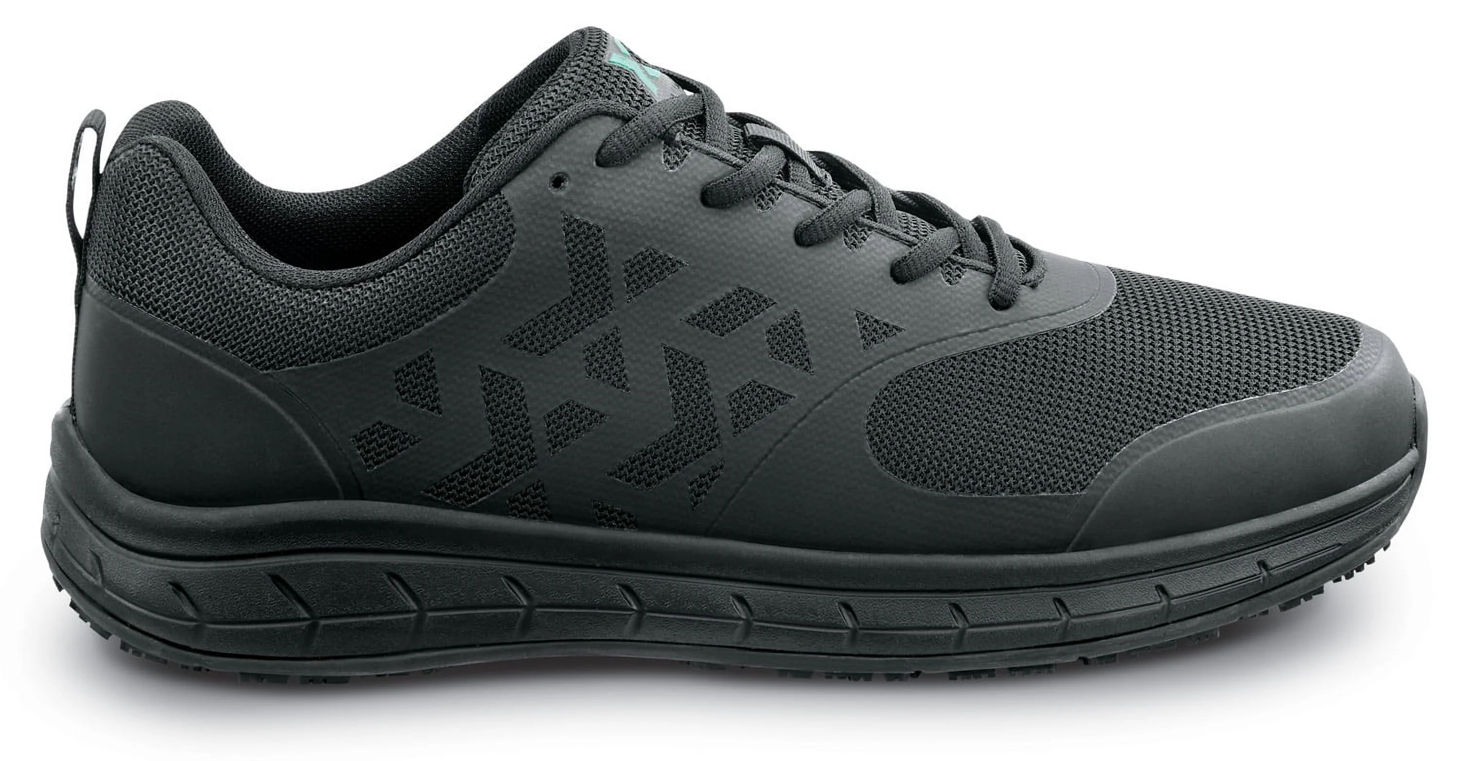 SR Max  Wake, Men's, Black, Athletic Style, MaxTRAX Slip Resistant, Soft Toe Work Shoe. (10.0 M)