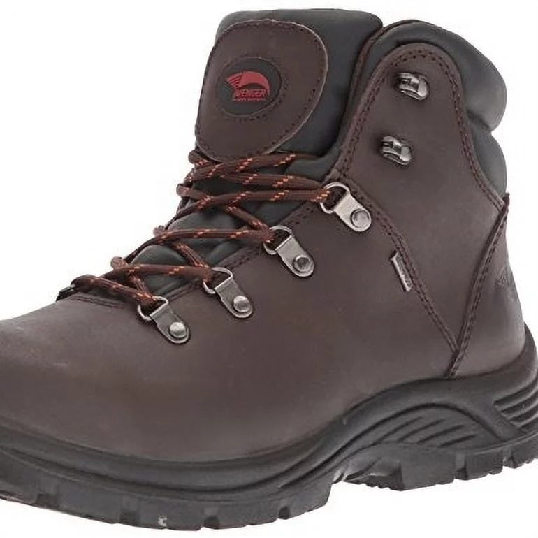 FSI FOOTWEAR SPECIALTIES INTERNATIONAL NAUTILUS Avenger Men's Steel Toe Waterproof Work Boots Brown - A7225