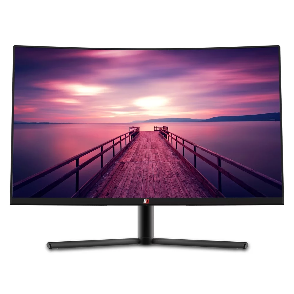 Restored Deco Gear VIEW32AP 32 inch 1920x1080 Curved Gaming Monitor 3000:1 Contrast 75 Hz 6ms Refresh Rate (Refurbished)