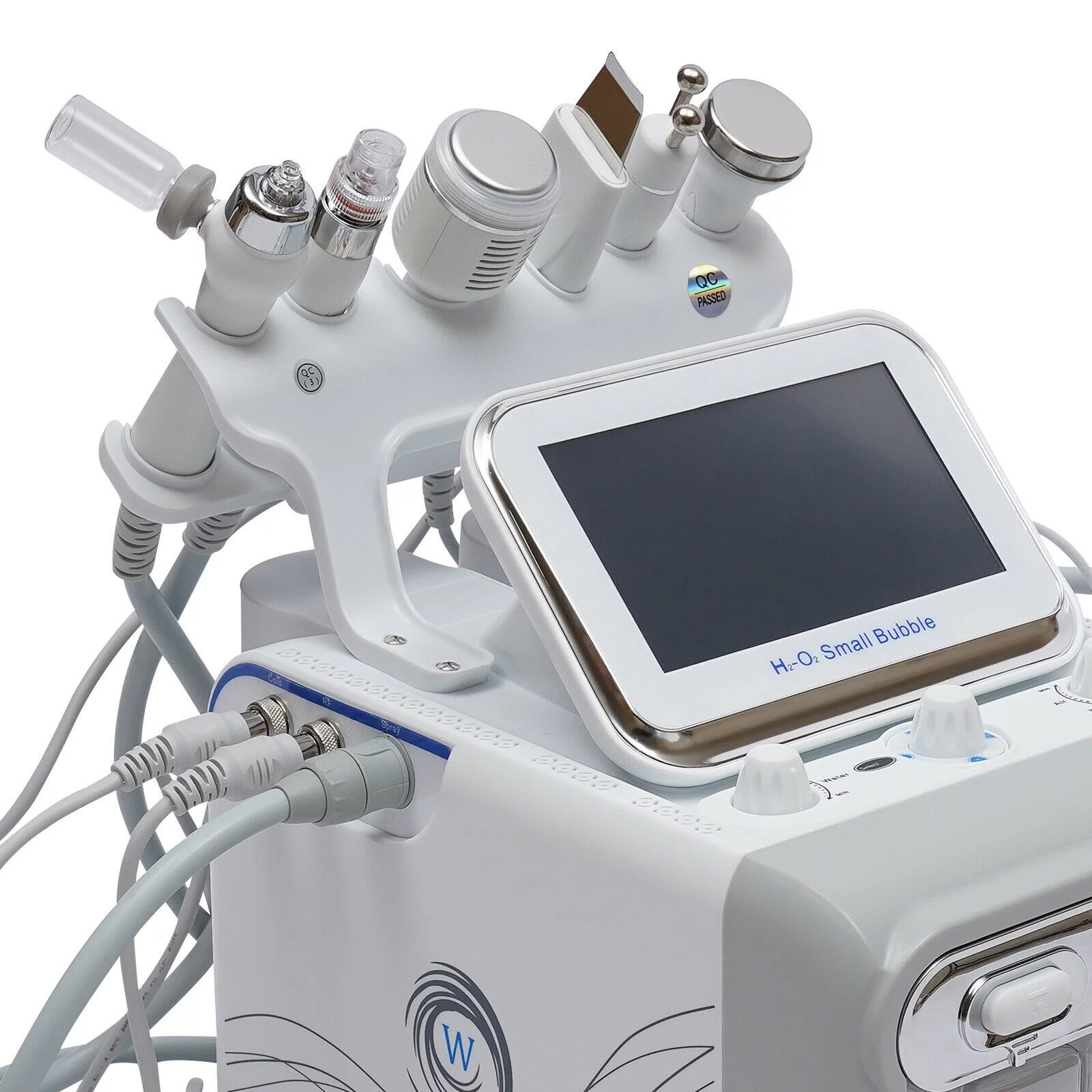 ANQIDI 7-in-1 Facial Hydro Spa Ultrasonic Beauty Machine Facial Skin Cleansing Dermabrasion Beauty Machine