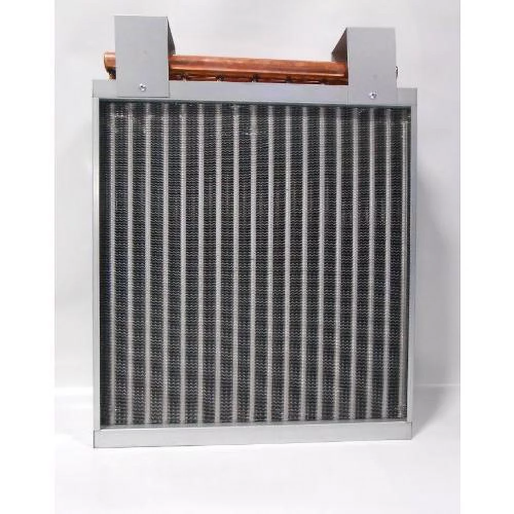8X8 Water To Air Heat Exchanger Hot Water Coil  Wood