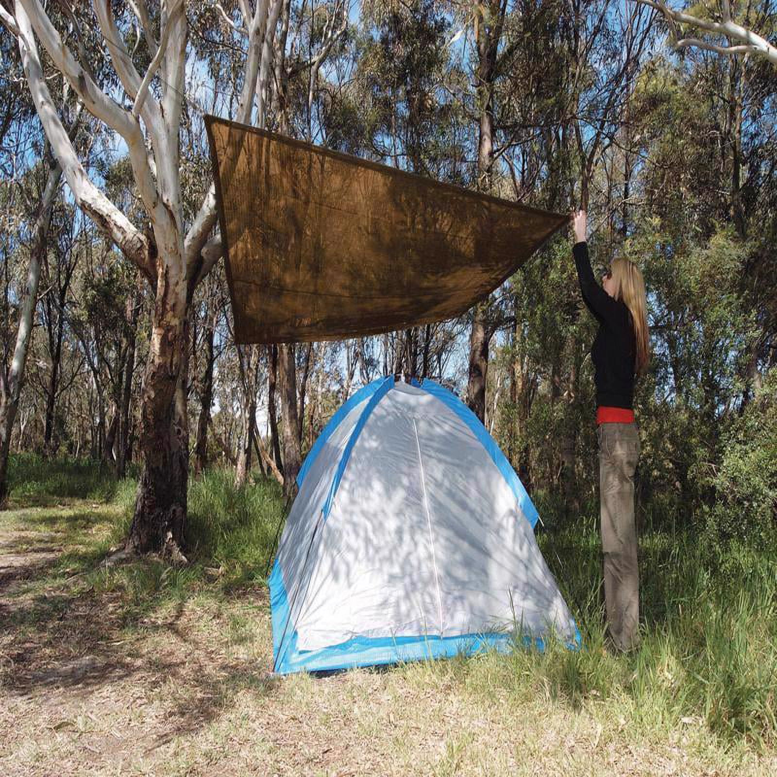 Gale Pacific Coolaro 10' WALNUT SHADE SAIL 450809