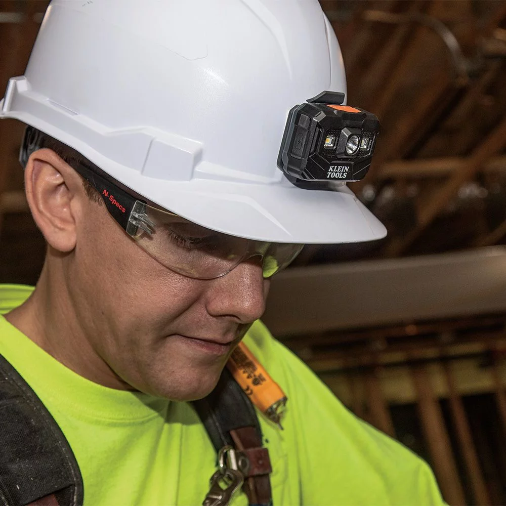 Klein Tools 56048 400 Lumens Rechargeable Headlamp with Fabric Strap