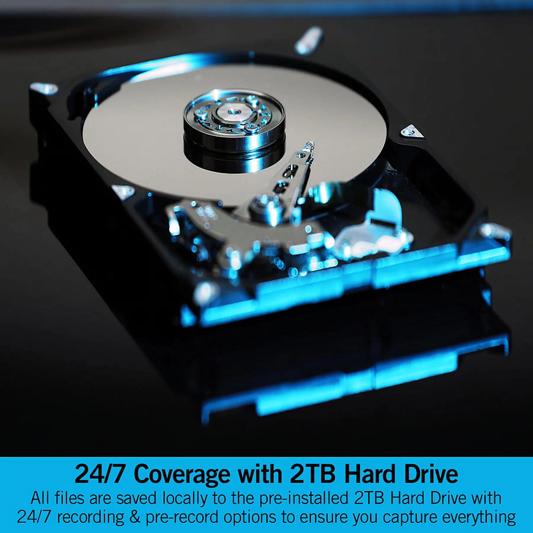 Night Owl 12 Channel 4K Wired DVR with 2TB HDD (Add up to 12 4K Light Cameras)