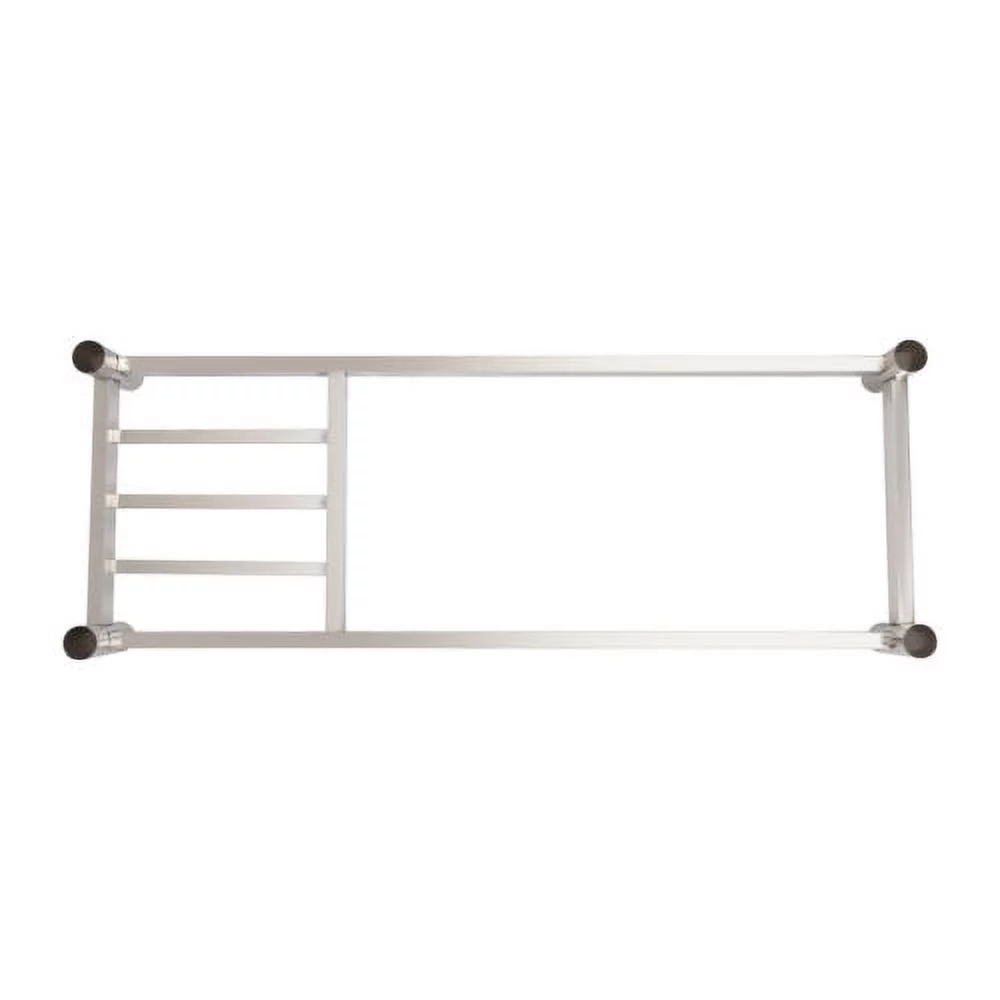 Stainless Steel Commercial Sink Utility Sink 2 Compartment Kitchen w/Prep Table