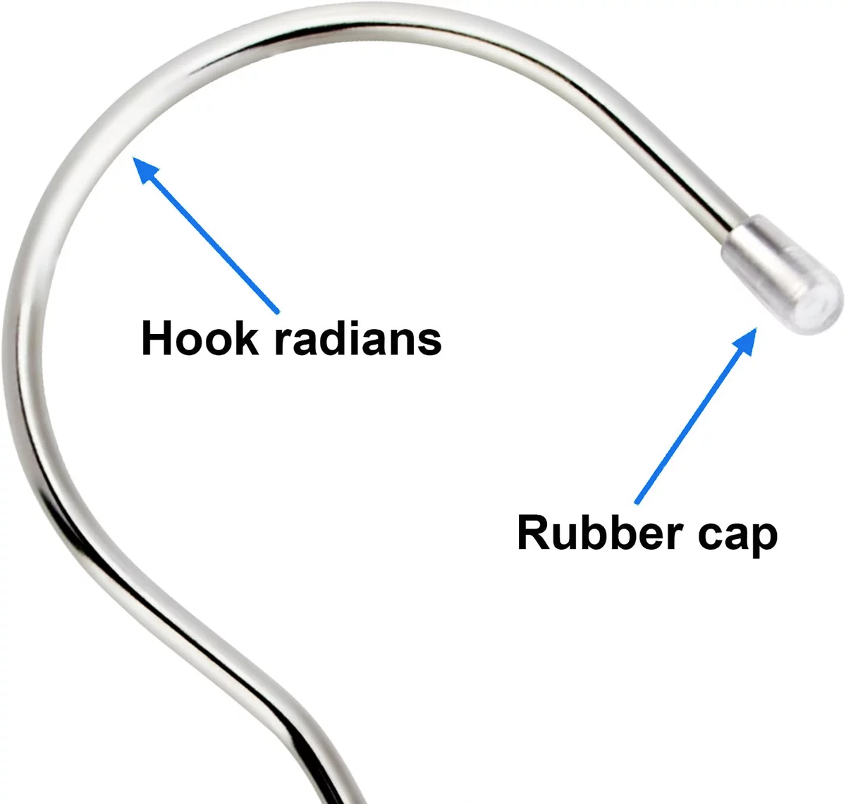 MISSLO Heavy Duty Metal Stainless Steel Clothes Hangers for Clothing 20 Pack Wire Hangers with Non Slip Grooves, Ultra Thin Coat Hangers Space Saving 16.9 Inch