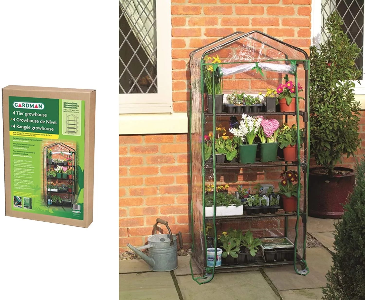 R687 4-Tier Mini Greenhouse, 27