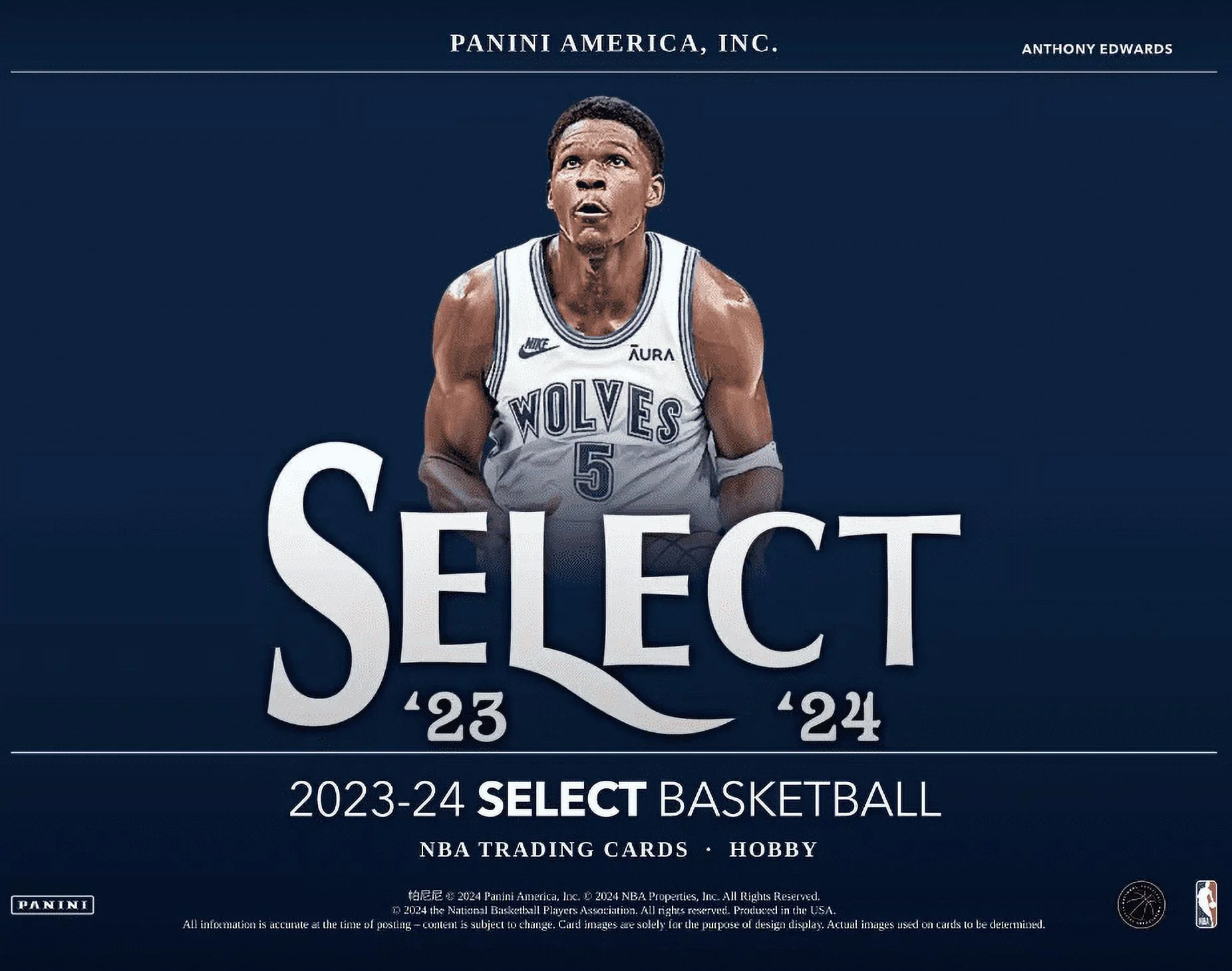 2023-24 Panini NBA Select Basketball Hobby Box