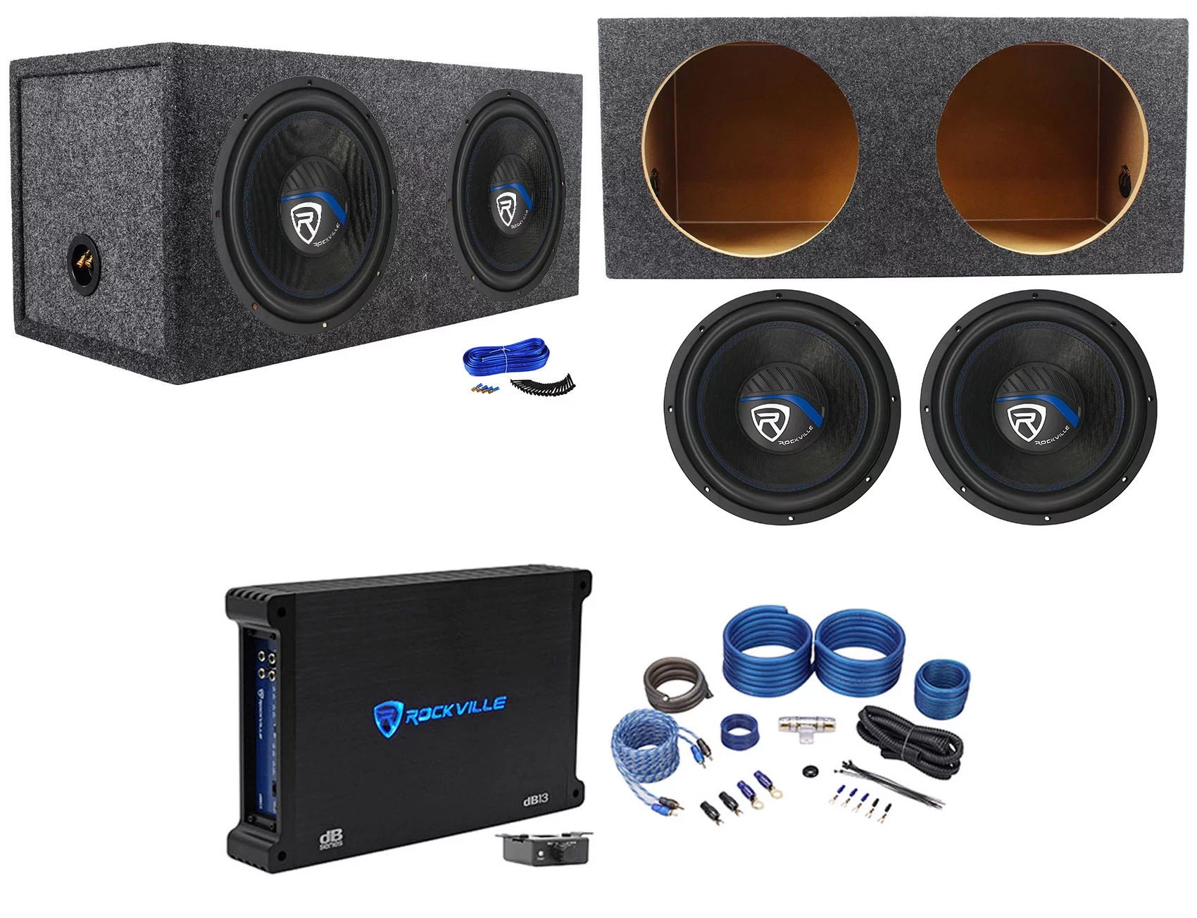 2) Rockville K5 W12K5S4 12