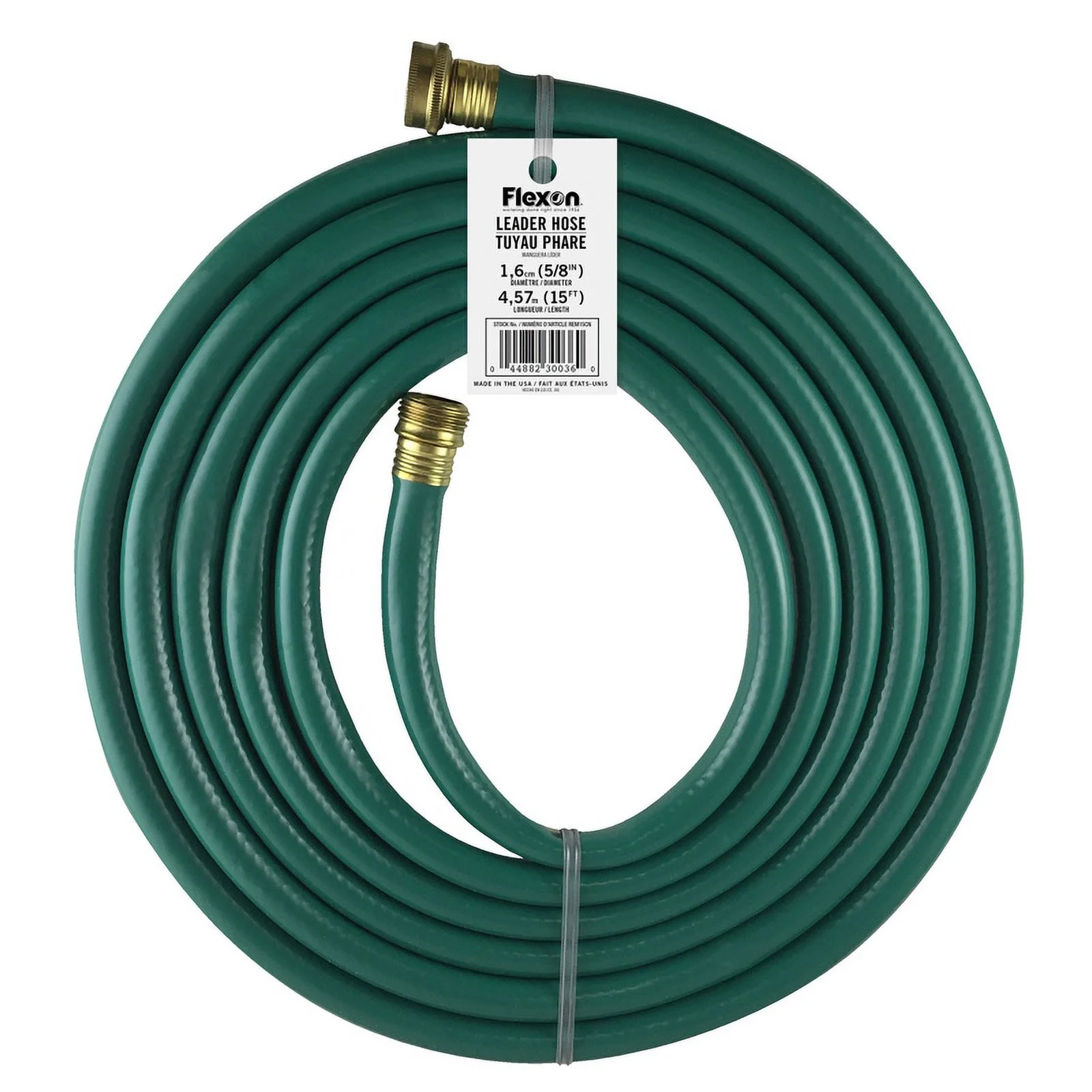1 Pc, Flexon 5/8 In. D X 15 Ft. L Light Duty Leader Hose