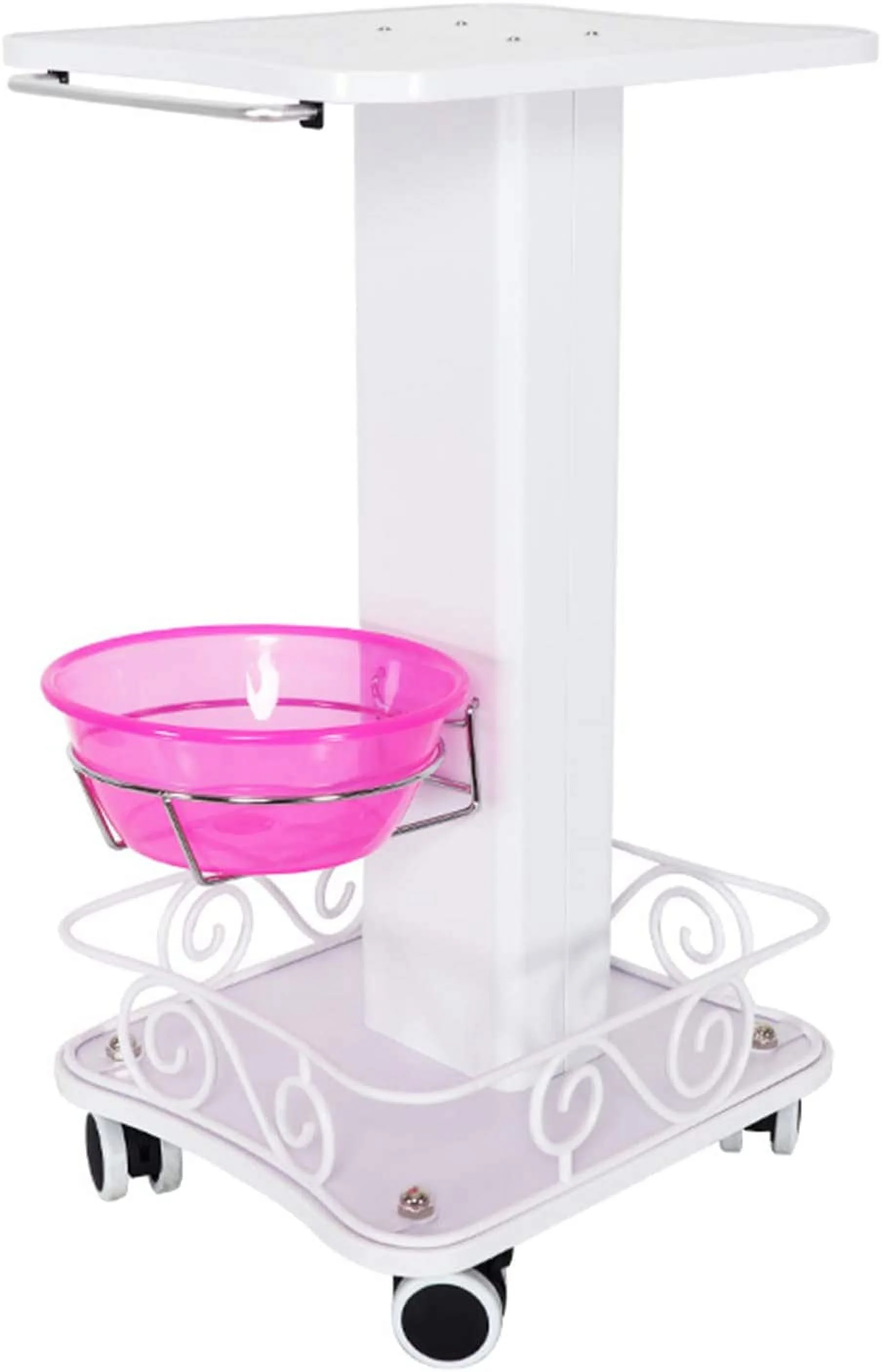 YIYIBYUS Universal Beauty Salon Hair Spa Rolling Trolley Cart,Salon Trolley Salon Cart with Wheels Beauty Cart Rolling Tray Cart Professional Mobile Cart Beauty Instrument Cart