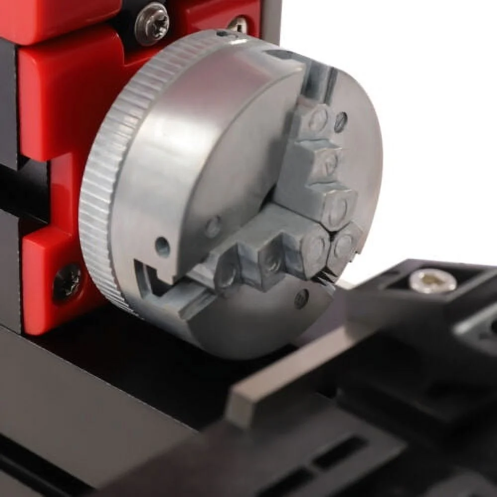 45x135mm Benchtop Mini Metal Lathe Cutting Machine For Wood Metal 12,000rpm