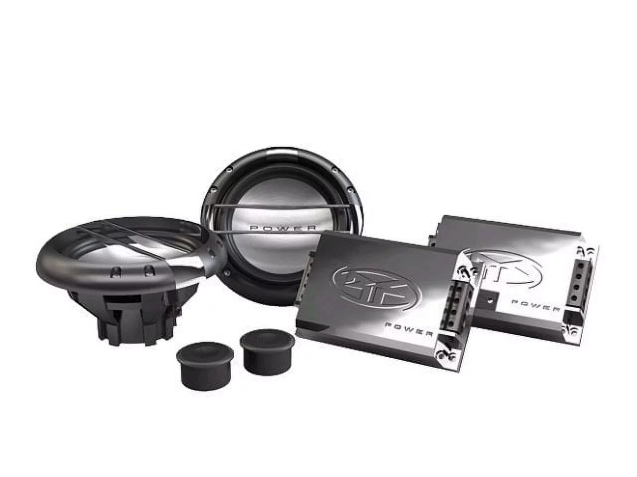NEW Rockford Fosgate T152-S 5.25 Inch 150 Watt 2-Way Component Speaker System